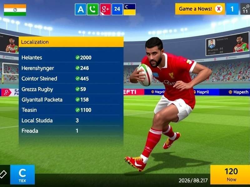 Indian Rugby Achievers Plus Gameplay Screenshot
